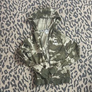 PINK Victoria's Secret Camouflage Hoodie